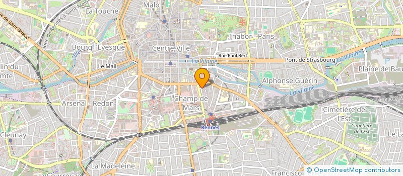 localisation de l'entreprise HYBRID CONNEXIONS  RENNES