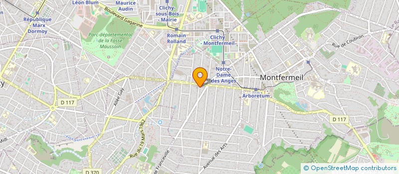 localisation de l'entreprise HYBRID'S CRIB à MONTFERMEIL