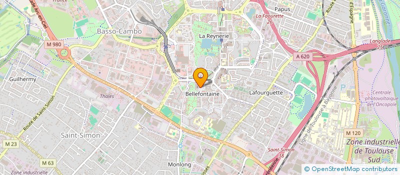 localisation de l'entreprise HYBRIDE ART & ELOQUENCE  TOULOUSE