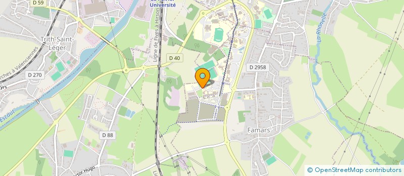 localisation de l'entreprise HYBSTER à NEUVILLE-EN-FERRAIN