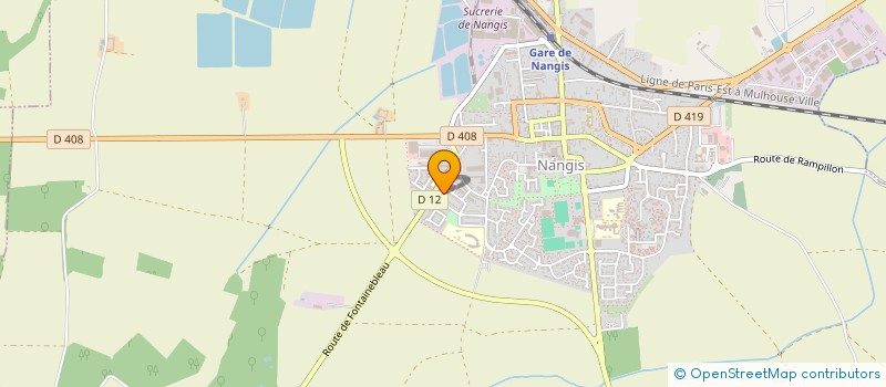 localisation de l'entreprise HYCA  NANGIS