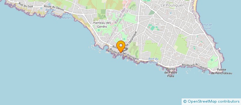 localisation de l'entreprise HYCCA  LE POULIGUEN