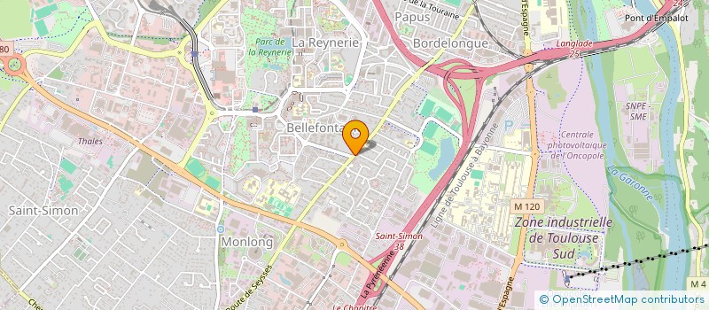 localisation de l'entreprise HYCLEAN à TOULOUSE