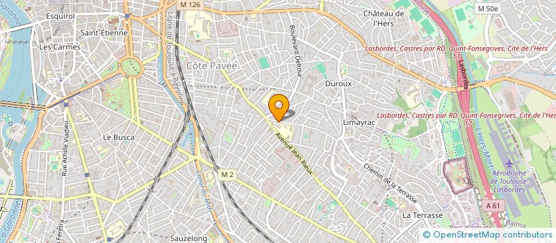 localisation de l'entreprise HYCLEPIOS à TOULOUSE