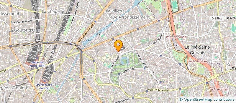 localisation de l'entreprise HYCO  PARIS