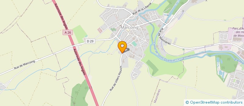 localisation de l'entreprise HYCOLE  MARCOING