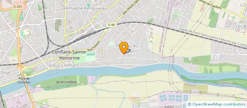 localisation de l'entreprise HYCONCEPT à CONFLANS-SAINTE-HONORINE