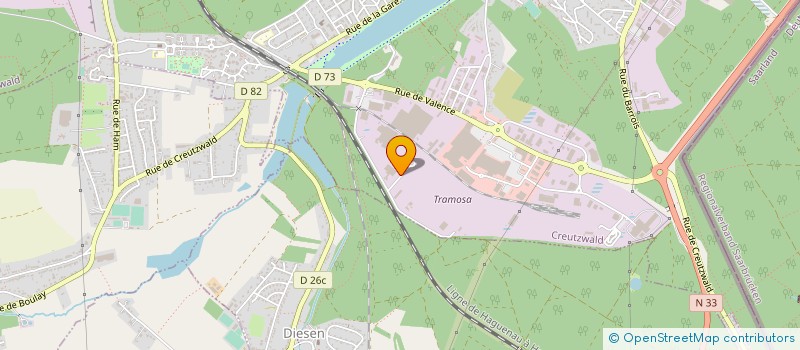 localisation de l'entreprise HYD&AU VERINS  FAUILLET