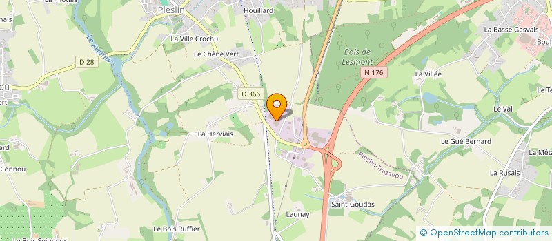 localisation de l'entreprise HYD ET THERM  PLOUER-SUR-RANCE