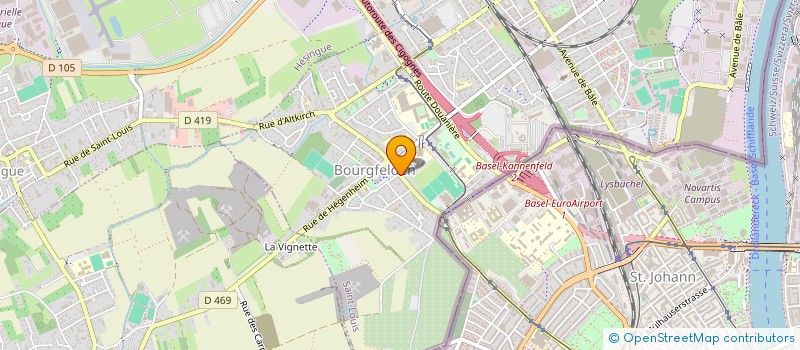 localisation de l'entreprise HYDA  SAINT-LOUIS