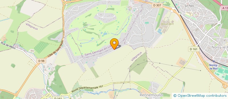 localisation de l'entreprise HYDE PARIS  VILLEPREUX