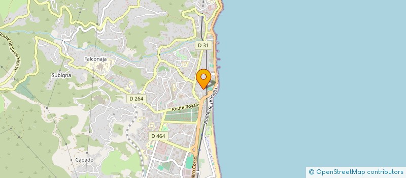 localisation de l'entreprise HYDIS à BASTIA