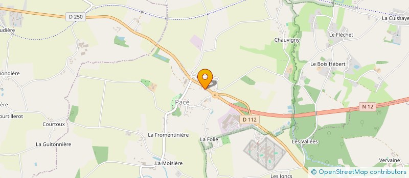 localisation de l'entreprise HYDR'EAU CONFORT à PACE