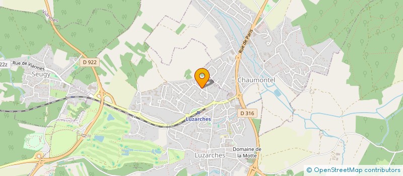 localisation de l'entreprise HYDR'EAU TC  LUZARCHES