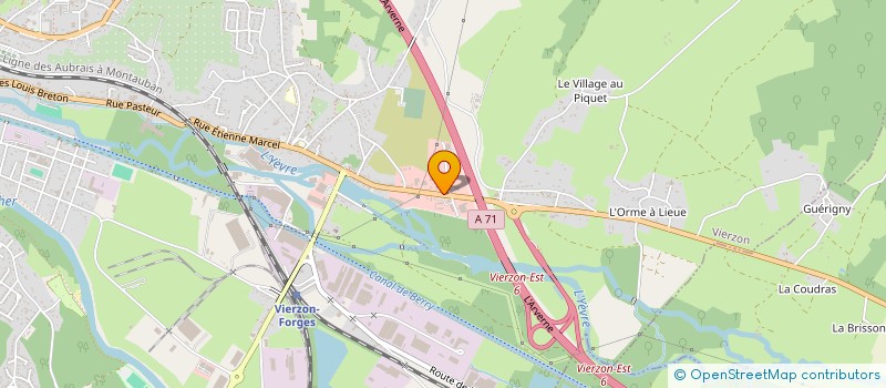 localisation de l'entreprise HYDR'O BERRY SAS  VIERZON