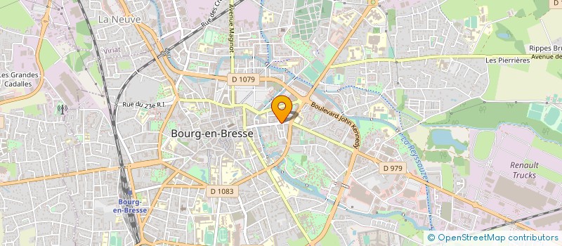 localisation de l'entreprise HYDR O SPA à BOURG-EN-BRESSE