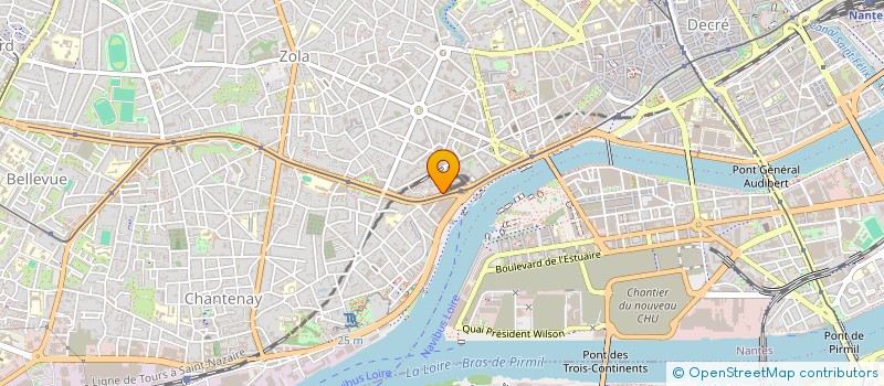 localisation de l'entreprise HYDR'OCEAN NANTES à NANTES