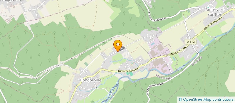 localisation de l'entreprise HYDR'OUEST INCENDIE  HONDOUVILLE