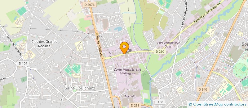 localisation de l'entreprise HYDRA  SAINT-DOULCHARD