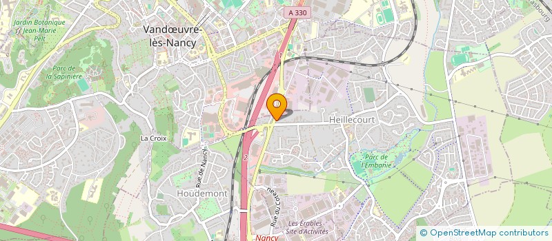 localisation de l'entreprise HYDRA MAINTENANCE  HEILLECOURT