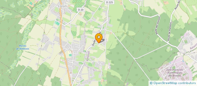 localisation de l'entreprise HYDRA SERVICES SARL  BALLAISON