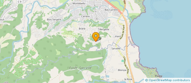 localisation de l'entreprise HYDRA-TP ENVIRONNEMENT SAS  SAINTE-ANNE