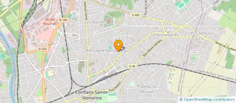 localisation de l'entreprise HYDRACOLON  CONFLANS SAINTE HONORINE