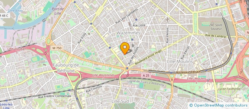 localisation de l'entreprise HYDRATE 2 OSMOSIS à LILLE