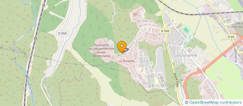 localisation de l'entreprise HYDRATIS à AIX EN PROVENCE