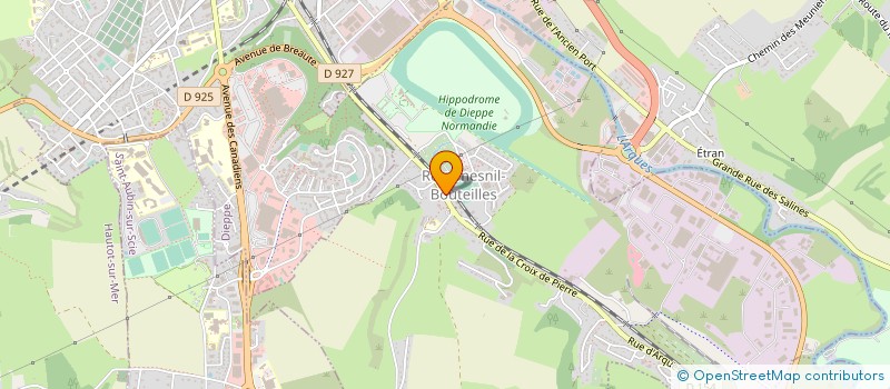 localisation de l'entreprise HYDRAUTECH LT  ROUXMESNIL-BOUTEILLES