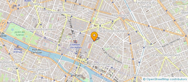 localisation de l'entreprise HYDRAVET à PARIS