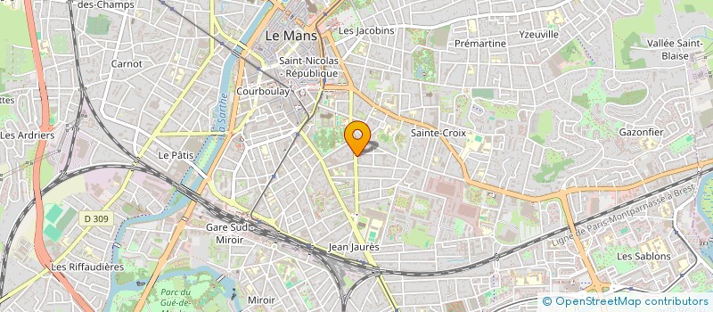 localisation de l'entreprise HYDRE  LE MANS