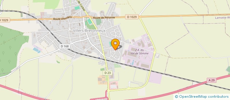 localisation de l'entreprise HYDRE CONSULTING ET SOLUTIONS à VILLERS-BRETONNEUX