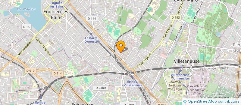 localisation de l'entreprise HYDREA  DEUIL-LA-BARRE