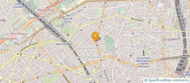 localisation de l'entreprise HYDREMA FRANCE à PARIS