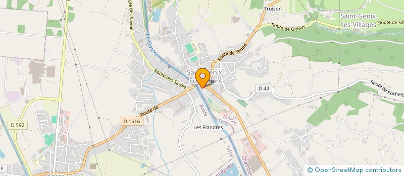 localisation de l'entreprise HYDRO 73  SAINT-MARCELLIN