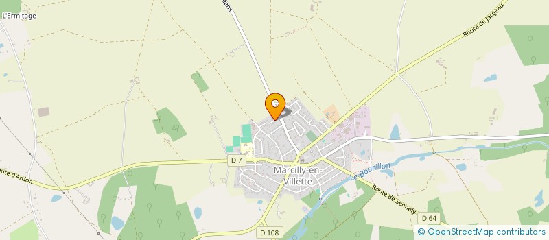 localisation de l'entreprise HYDRO ADDUCTION à MARCILLY-EN-VILLETTE