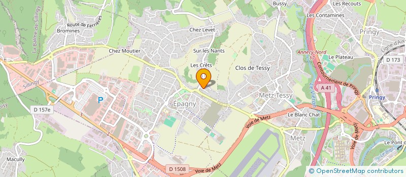 localisation de l'entreprise HYDRO ADVANCED TECHNOLOGY SOLUTIONS  EPAGNY METZ-TESSY