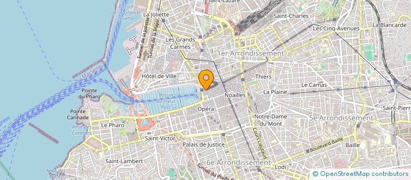 localisation de l'entreprise HYDRO BIO CONFORT à MARSEILLE