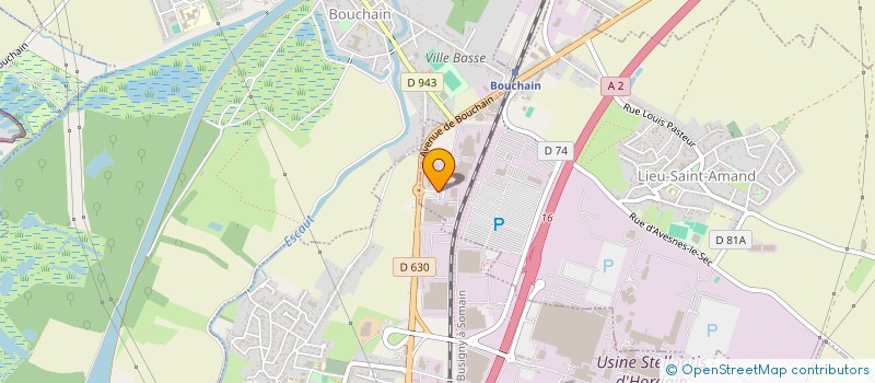 localisation de l'entreprise HYDRO CONCEPT  LIEU-SAINT-AMAND