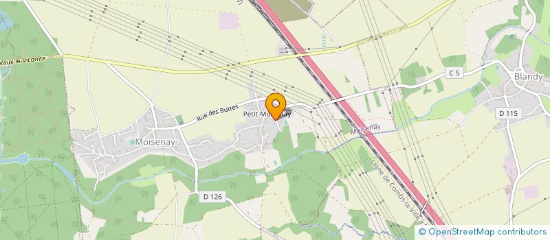 localisation de l'entreprise HYDRO CONSULTING NP  MOISENAY