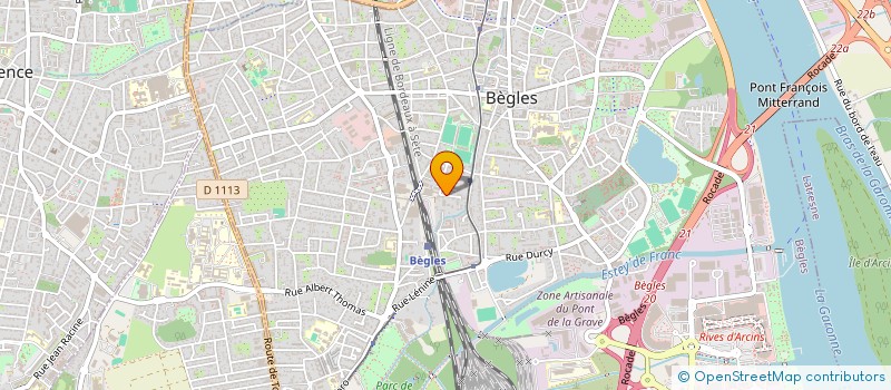 localisation de l'entreprise HYDRO CUSTOM à BEGLES