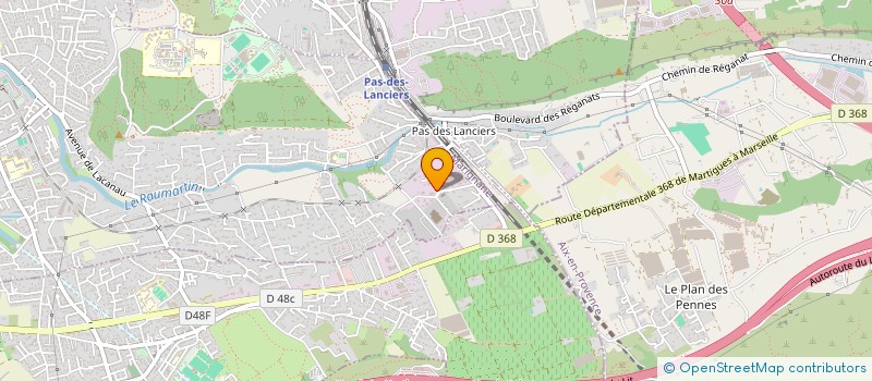 localisation de l'entreprise HYDRO DIFFUSION SERVICES  MARIGNANE