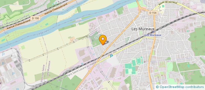 localisation de l'entreprise HYDRO DP à LES MUREAUX