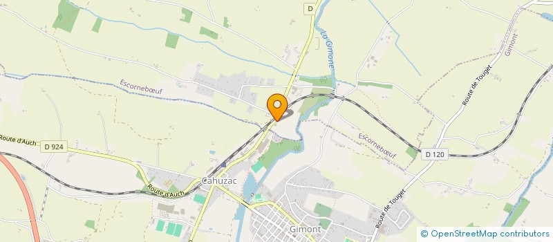 localisation de l'entreprise HYDRO ELEC SERVICES  ESCORNEBUF