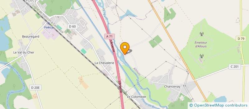 localisation de l'entreprise HYDRO ELECTRICITE DU CENTRE  VIC-LE-COMTE