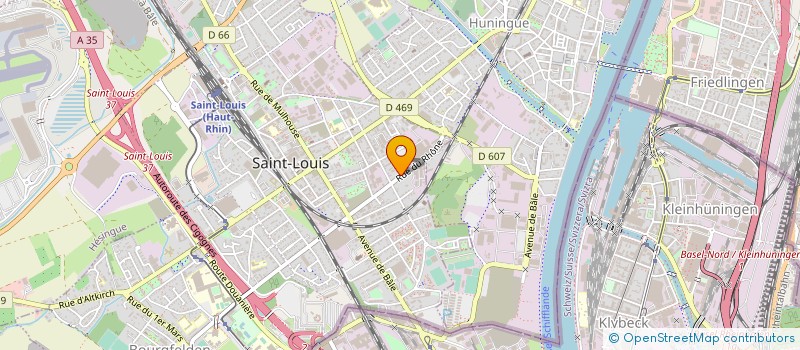 localisation de l'entreprise HYDRO ELECTRIQUE PUICHERIC à SAINT-LOUIS