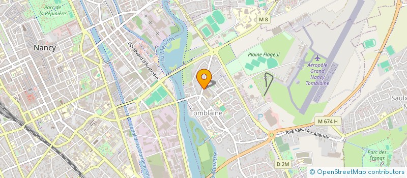 localisation de l'entreprise HYDRO'EST SYSTEM  TOMBLAINE