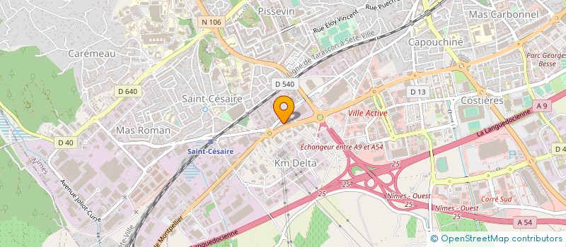localisation de l'entreprise HYDRO EXPERT DISTRIBUTION à NIMES