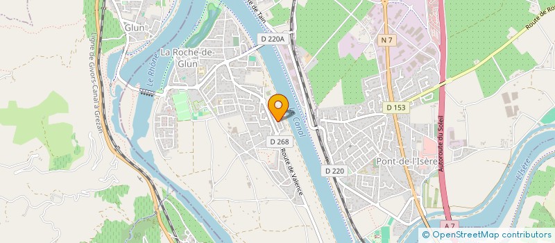 localisation de l'entreprise HYDRO FROID ENERGIE  BEAUMONT MONTEUX